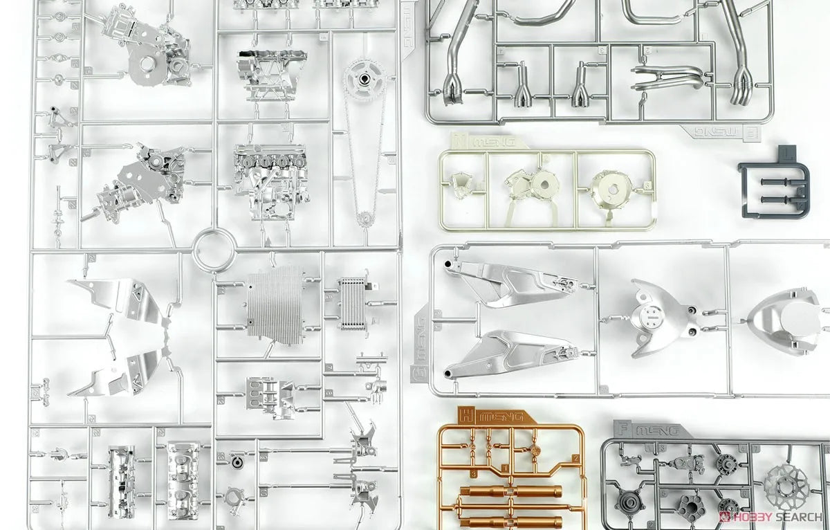 MENG MT-004S 1/9 MOTORCYCLE SERIES HP4 Race PRE-COLORED EDITION Model Kit