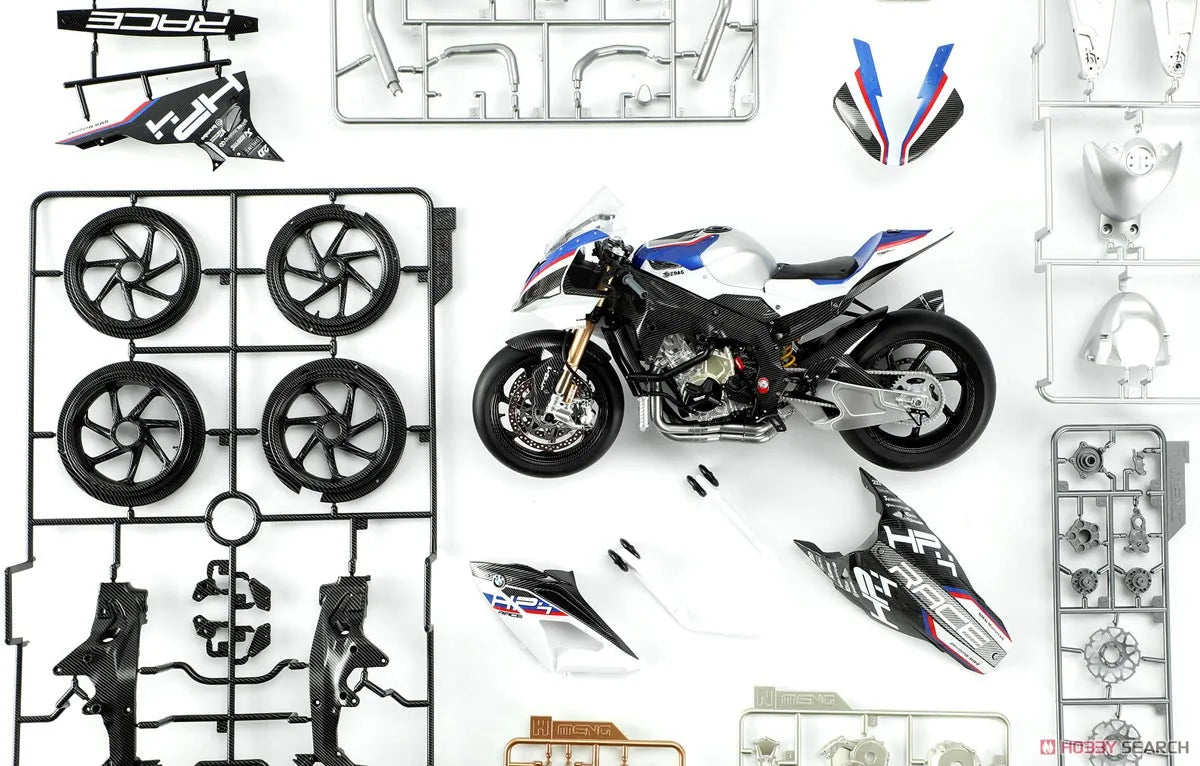 MENG MT-004S 1/9 MOTORCYCLE SERIES HP4 Race PRE-COLORED EDITION Model Kit