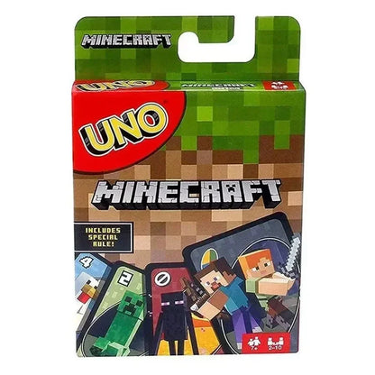 ！！！Hot UNO Joint Minecraft Solitaire Multiplayer Entertainment Card Game 2025 Super Fun Parent-Child Interaction Puzzle Poker