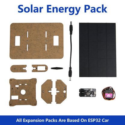 ACEBOTT Robot toy Starter Kit for Arduino Project with ESP32 and Code Learning Develop Skill Full Version Smart Car Kit