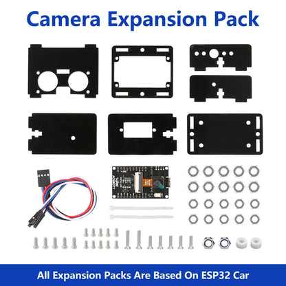 ACEBOTT Robot toy Starter Kit for Arduino Project with ESP32 and Code Learning Develop Skill Full Version Smart Car Kit