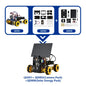 ACEBOTT Robot toy Starter Kit for Arduino Project with ESP32 and Code Learning Develop Skill Full Version Smart Car Kit